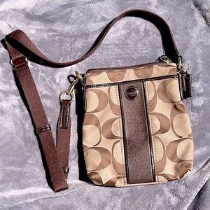 Gently used Coach crossbody purse